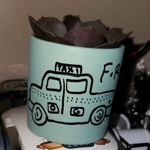 Handmade FRIENDS planters